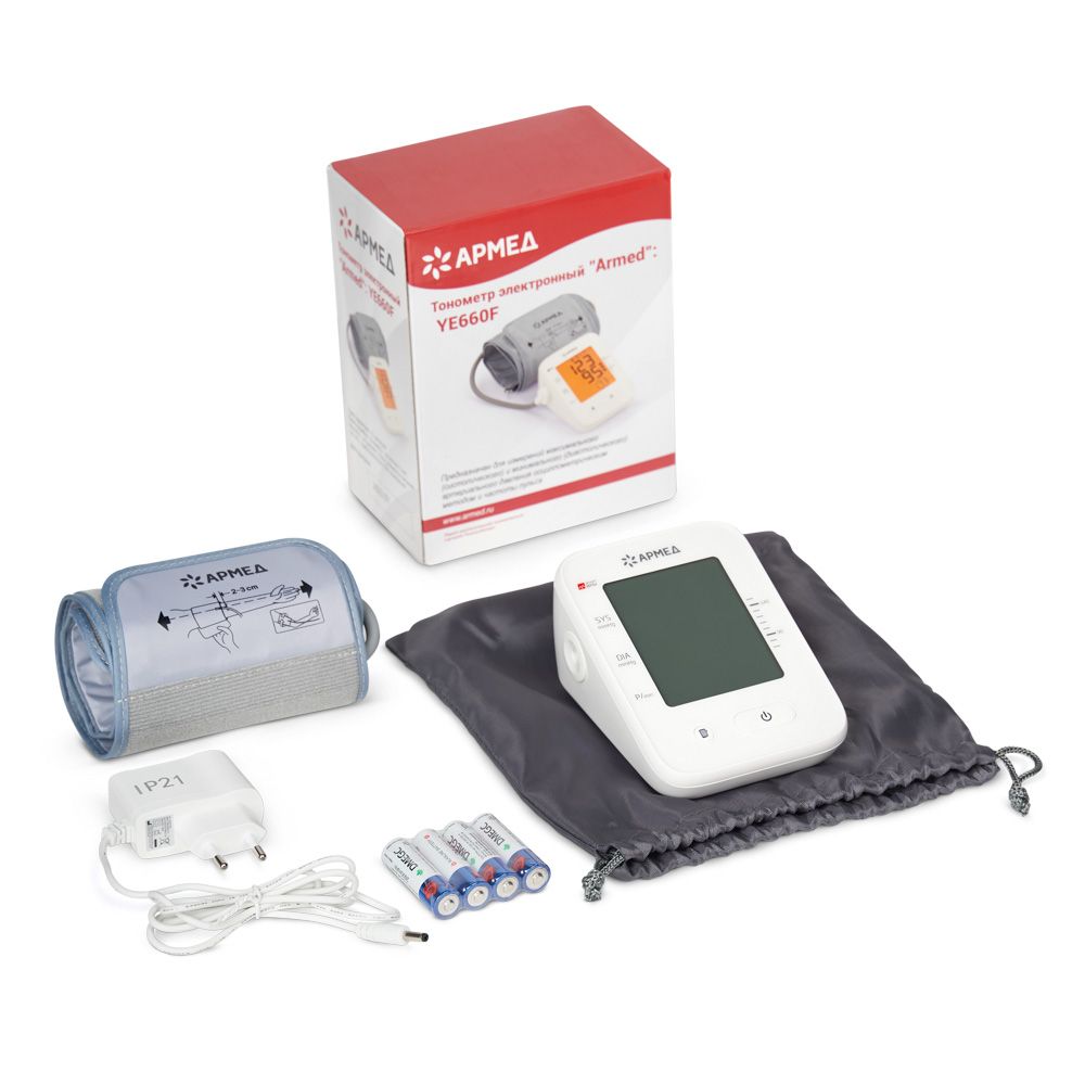 Тонометр Армед YE660F <span>Память на 90 измерений</span>